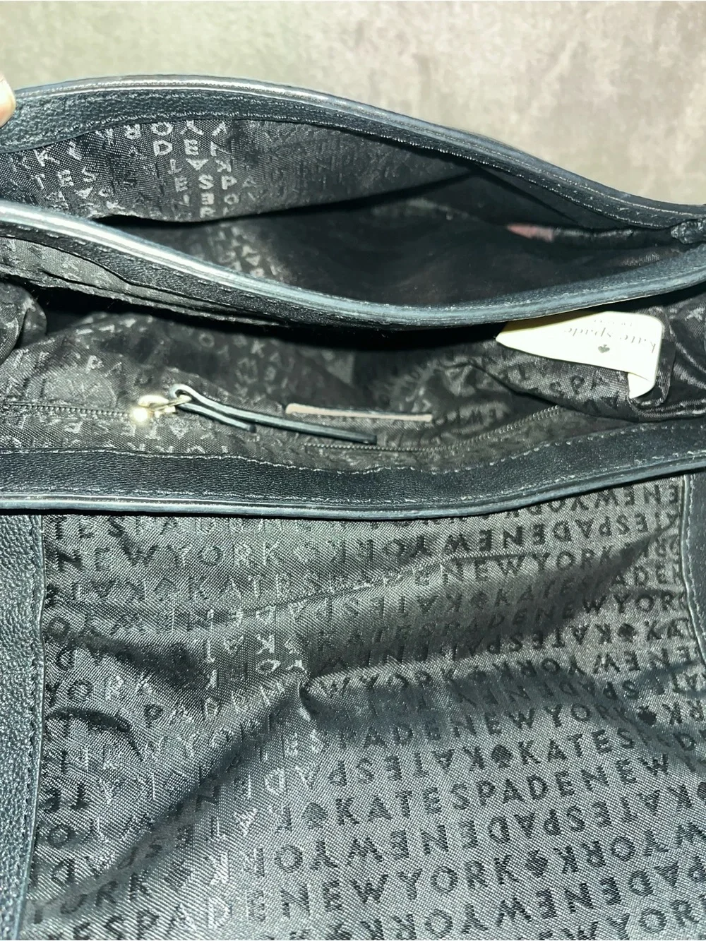 Kate Spade New York Pratt Street Small Rianne black pebbled leather crossbody